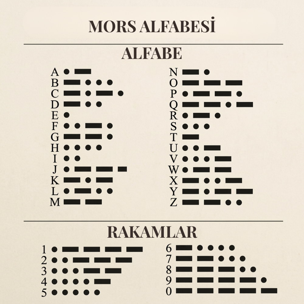 Mors Alfabesi Harf Bileklik LuvianaJewelry