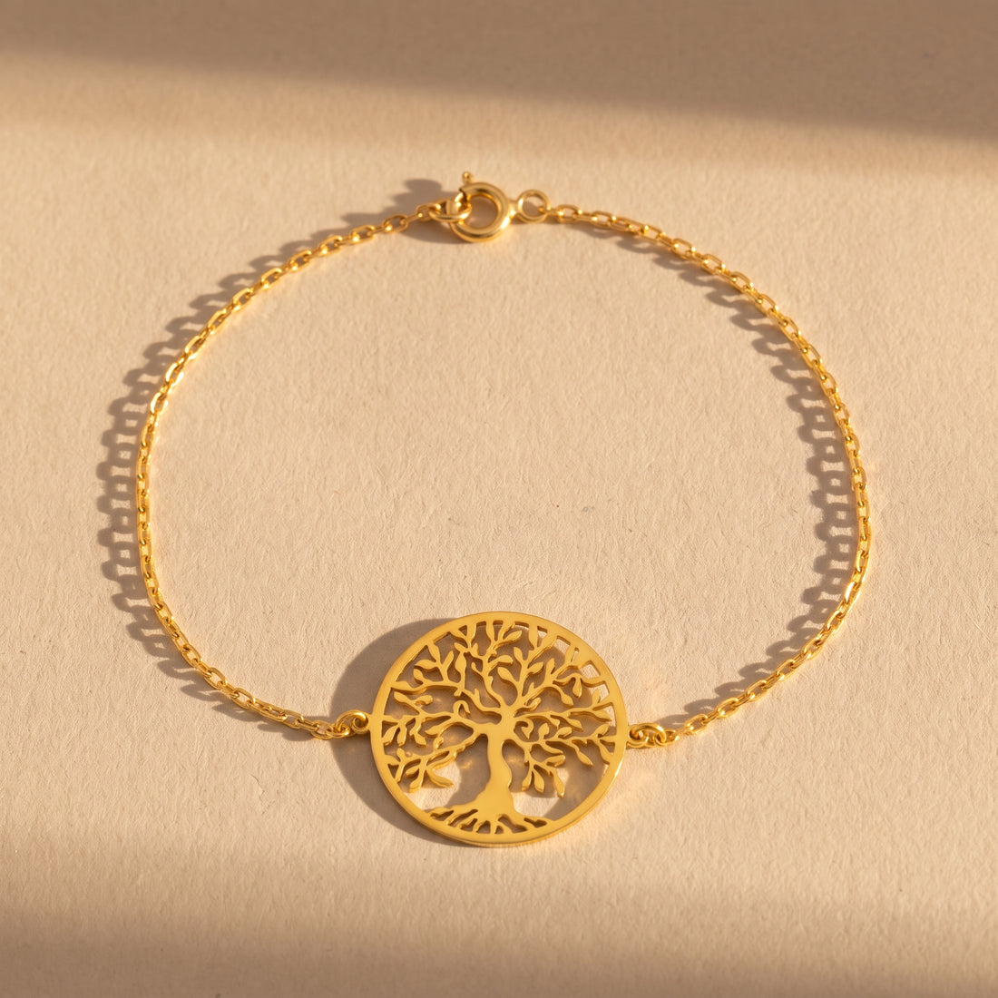 Yaşam Ağacı Kadın Gümüş Bileklik - Hayat Ağacı Bileklik LuvianaJewelry