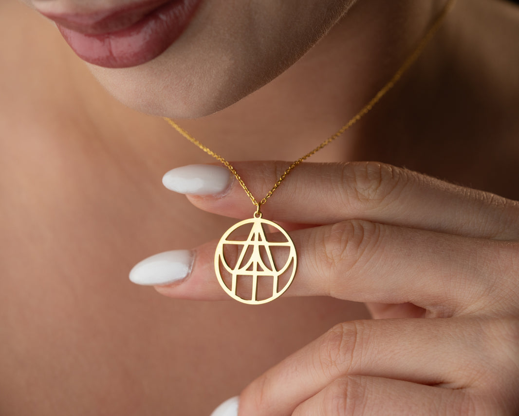 İsim Logo Kolye LuvianaJewelry
