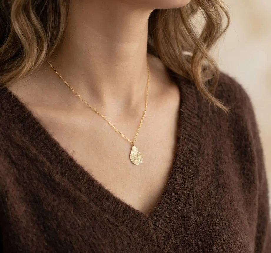 Parmak İzi Kolye LuvianaJewelry