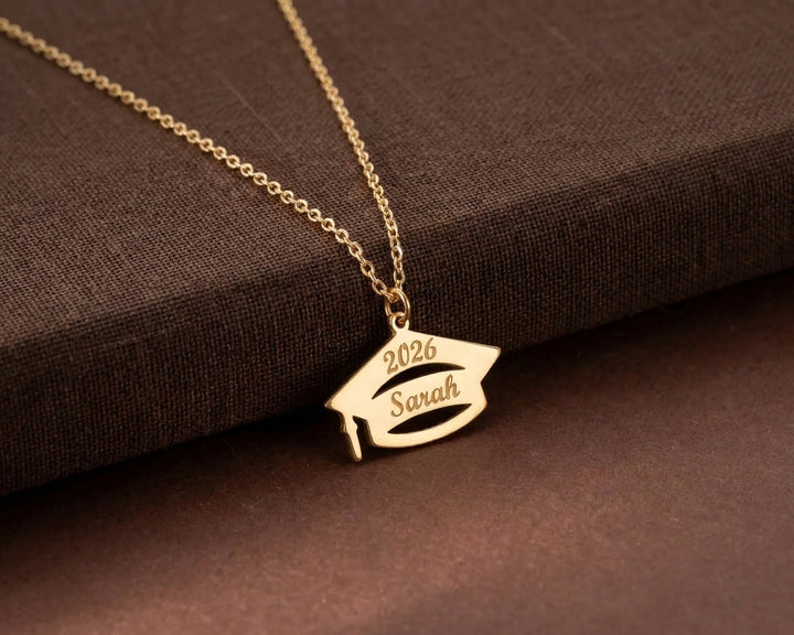Kişiye Özel Mezuniyet Hediye Kolye LuvianaJewelry