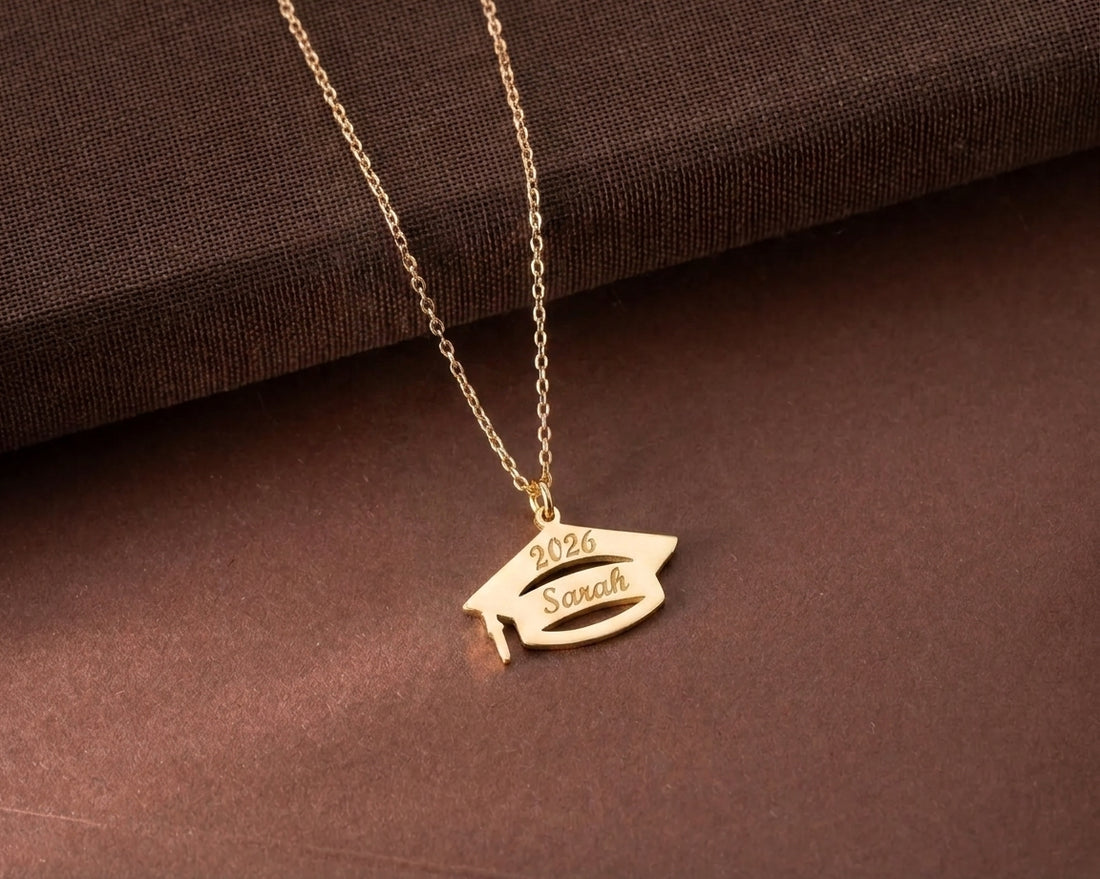 Kişiye Özel Mezuniyet Hediye Kolye LuvianaJewelry