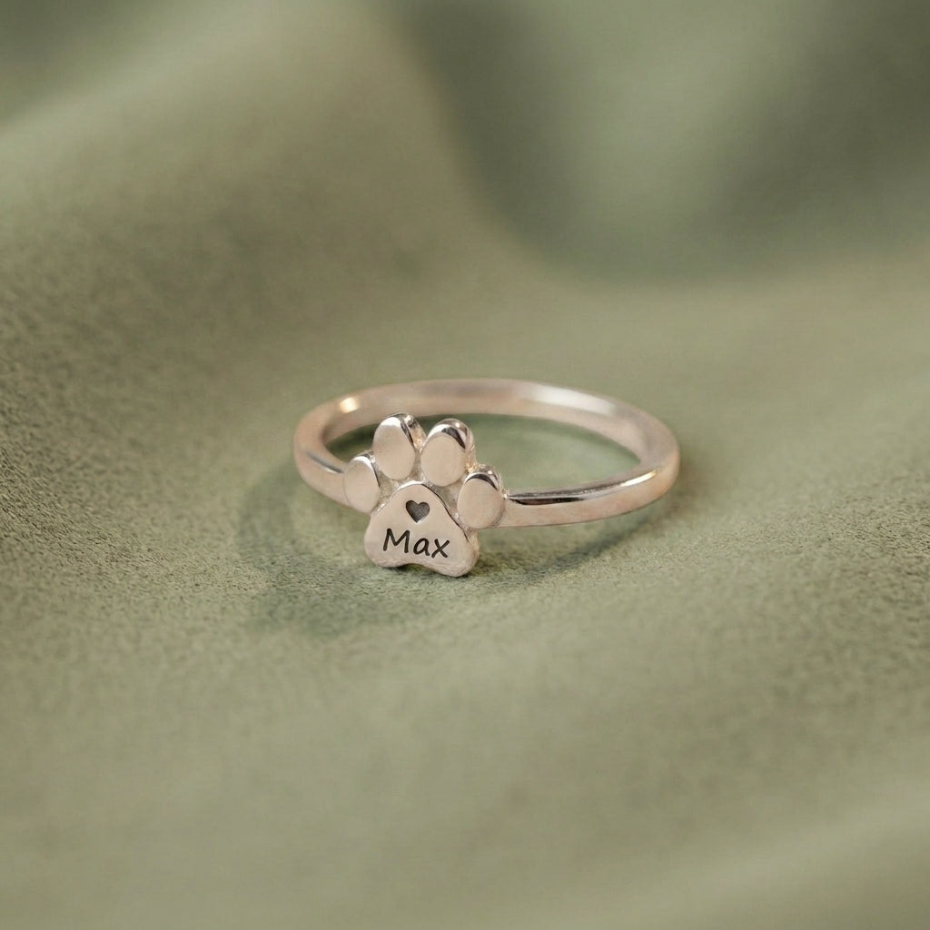 Kişiye Özel Pati Yüzük LuvianaJewelry