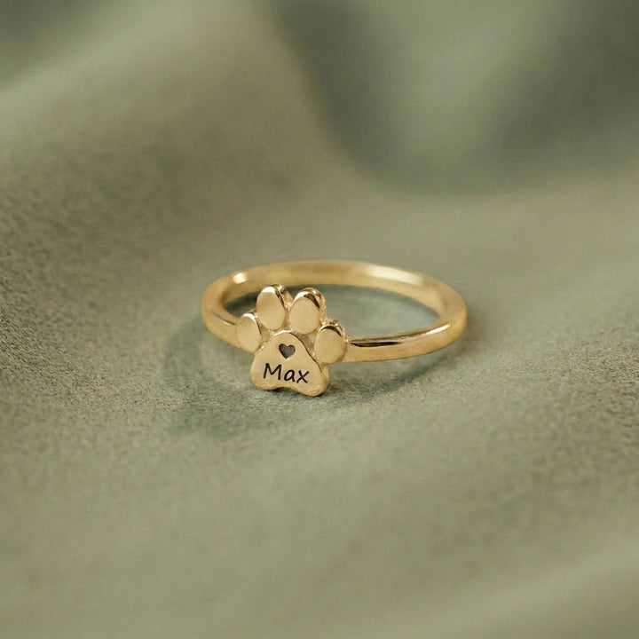 Kişiye Özel Pati Yüzük LuvianaJewelry