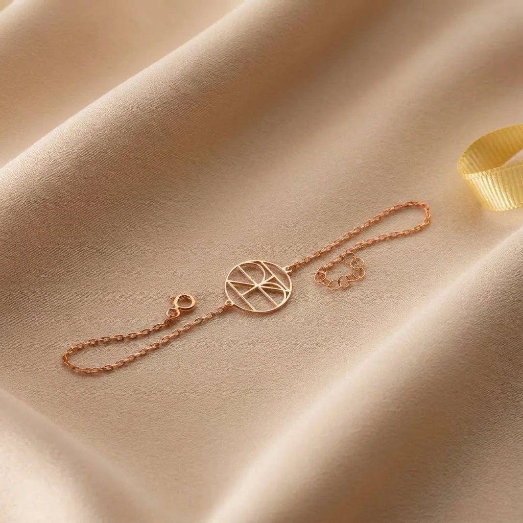 Kişiye Özel İsim Logo Bileklik LuvianaJewelry