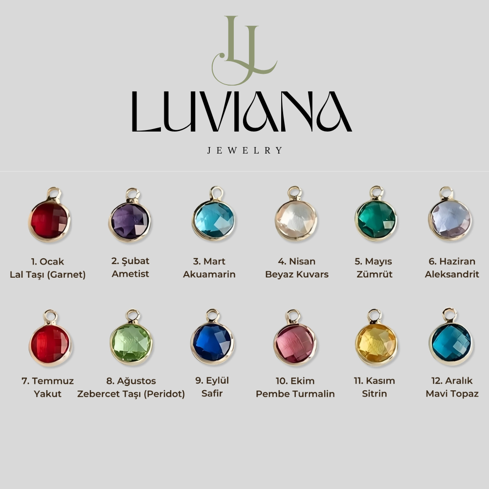 Kişiye Özel Konum - Harita Bileklik LuvianaJewelry