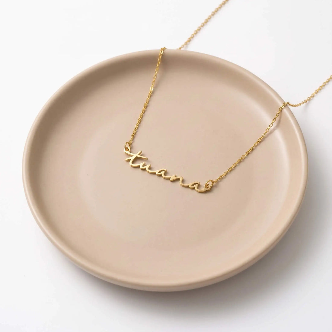 Kişiye Özel Minimalist Küçük Harf İsim Kolye | 925 Ayar Gümüş LuvianaJewelry