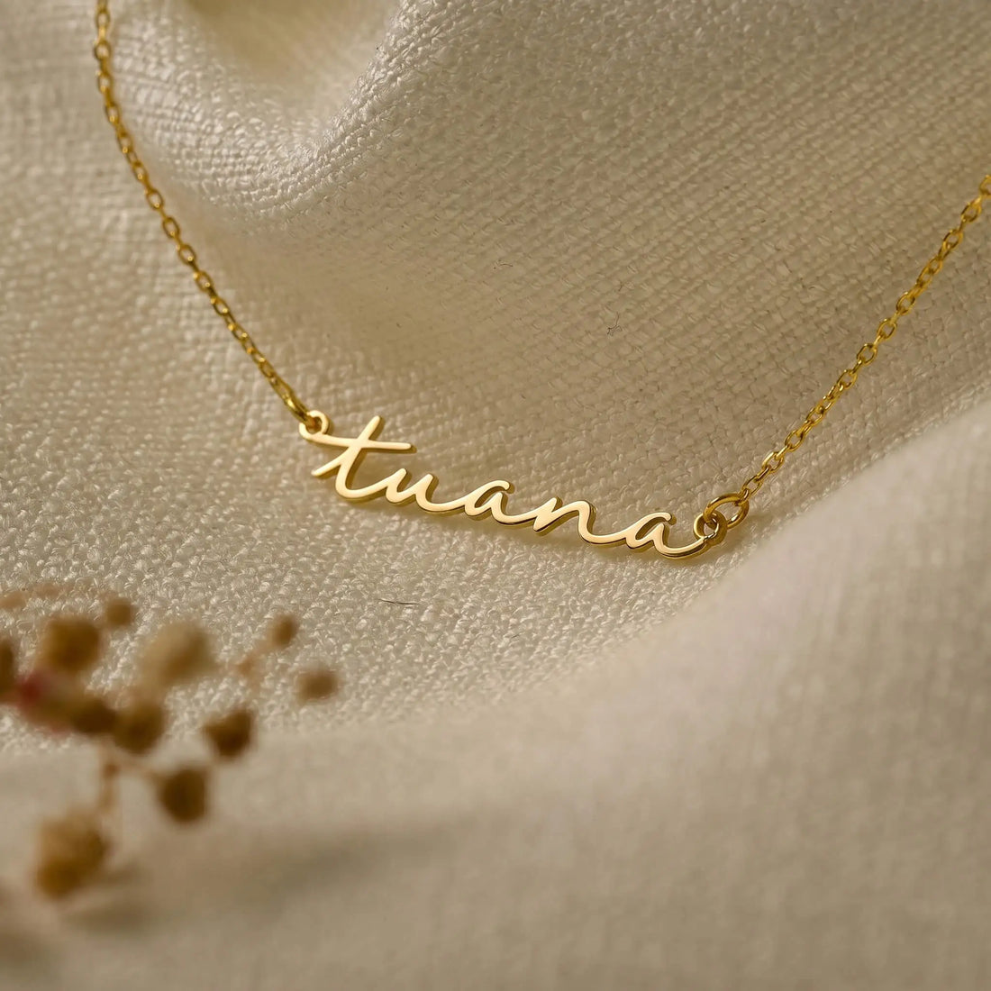 Kişiye Özel Minimalist Küçük Harf İsim Kolye | 925 Ayar Gümüş LuvianaJewelry