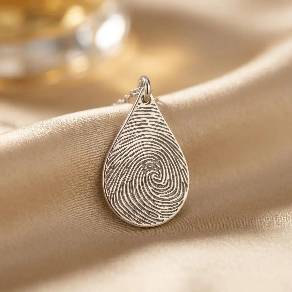 Parmak İzi Kolye LuvianaJewelry