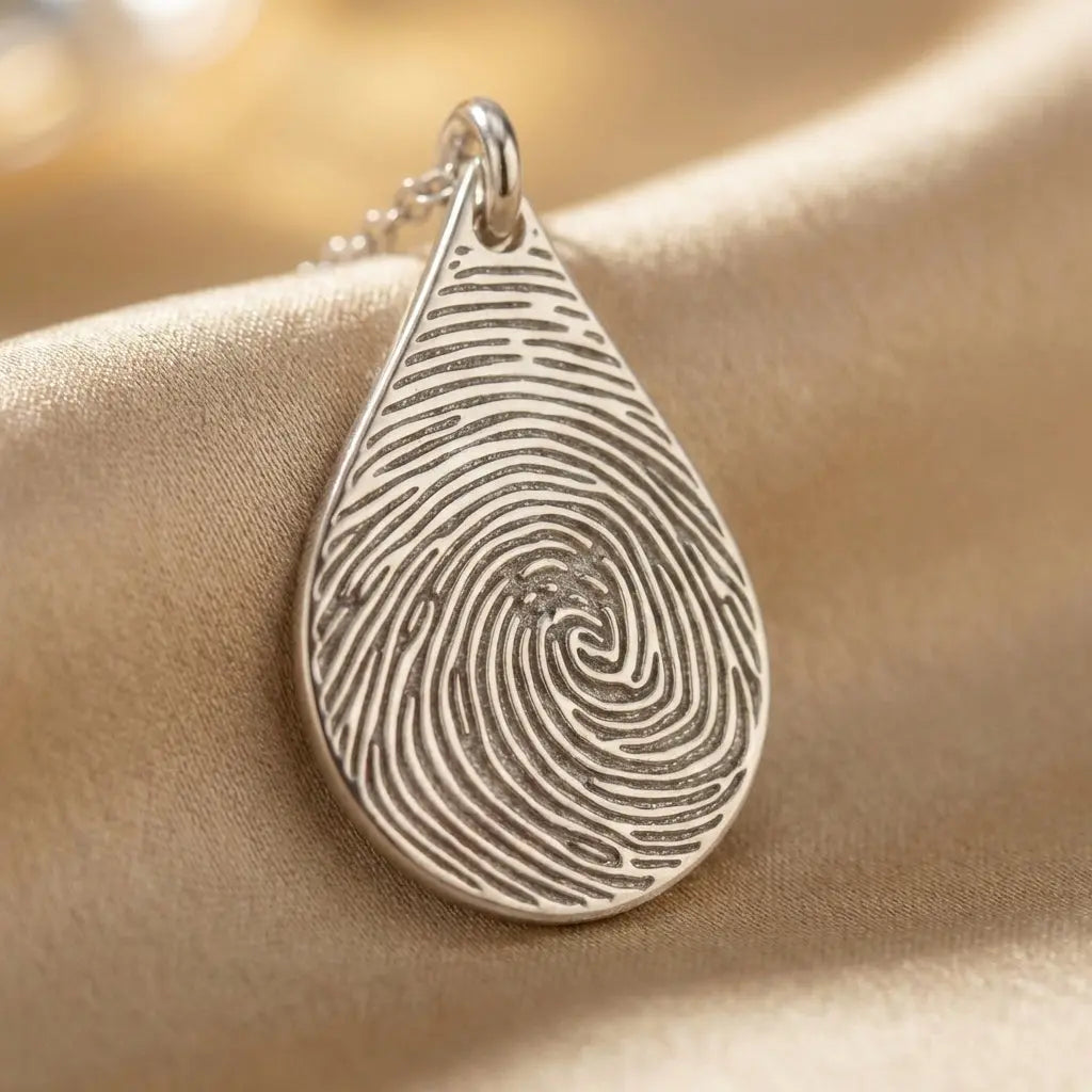 Parmak İzi Kolye LuvianaJewelry
