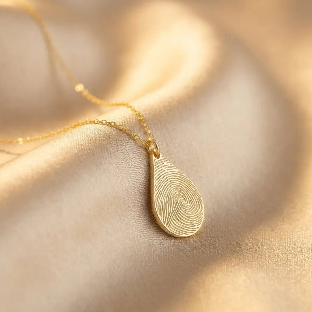 Parmak İzi Kolye LuvianaJewelry