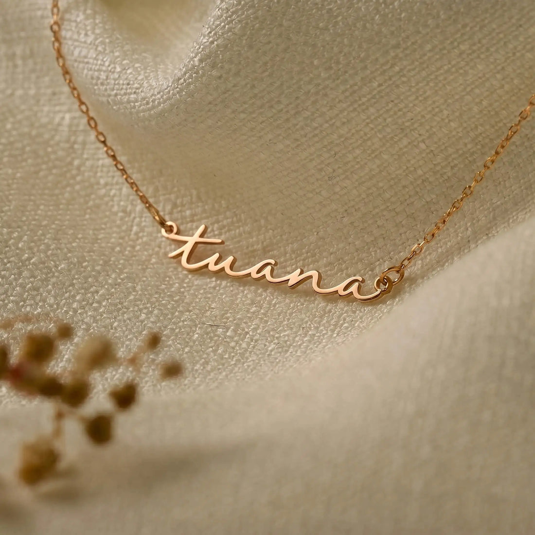 Kişiye Özel Minimalist Küçük Harf İsim Kolye | 925 Ayar Gümüş LuvianaJewelry