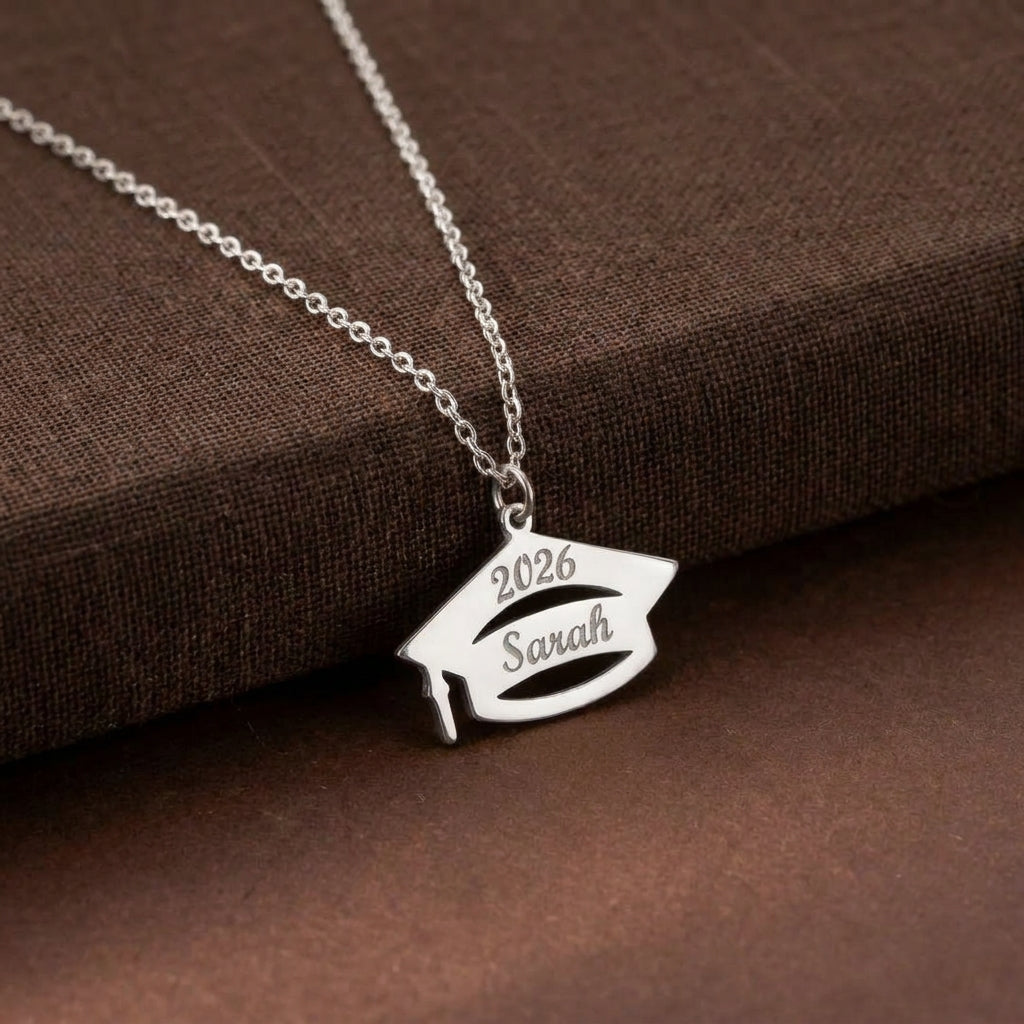 Kişiye Özel Mezuniyet Hediye Kolye LuvianaJewelry