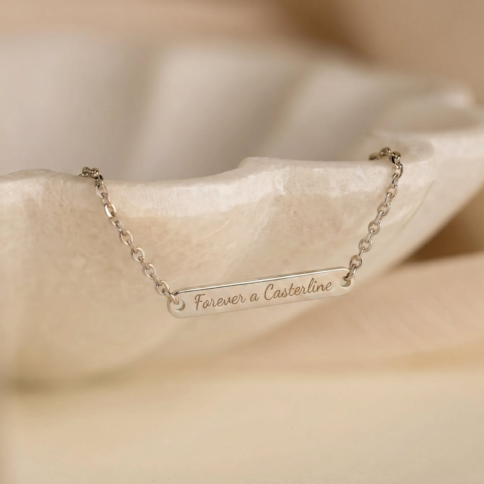 Kişiselleştirilebilir İsim Yazılı 925 Ayar Gümüş Plaka Bileklik LuvianaJewelry